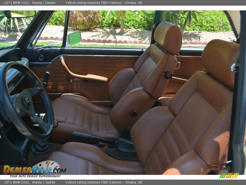 Front Seat of 1971 BMW 2002  Photo #4