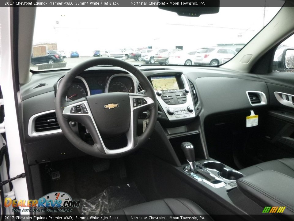 2017 Chevrolet Equinox Premier AWD Summit White / Jet Black Photo #12