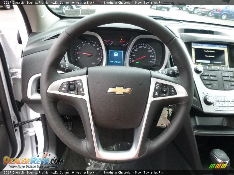 2017 Chevrolet Equinox Premier AWD Summit White / Jet Black Photo #16