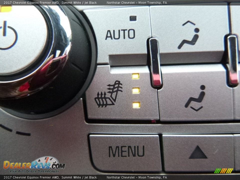 2017 Chevrolet Equinox Premier AWD Summit White / Jet Black Photo #17