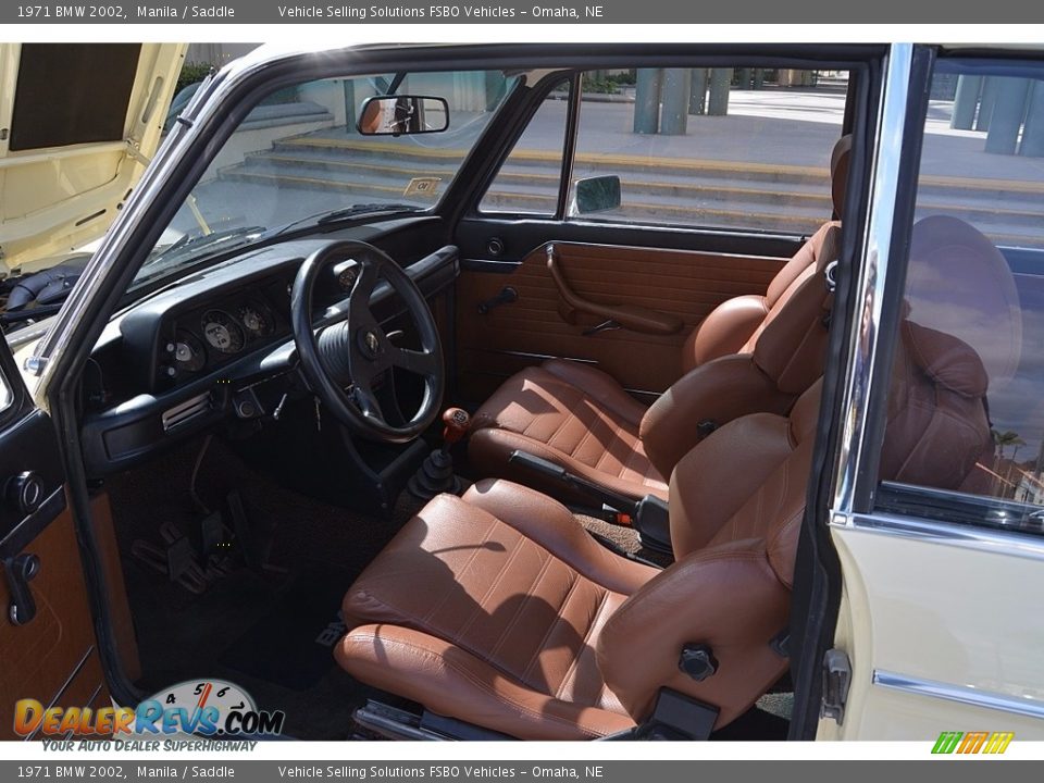 Front Seat of 1971 BMW 2002  Photo #10