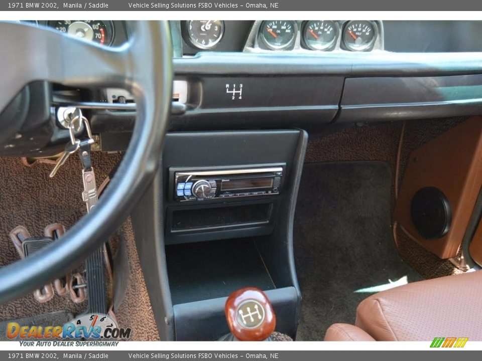 Dashboard of 1971 BMW 2002  Photo #11