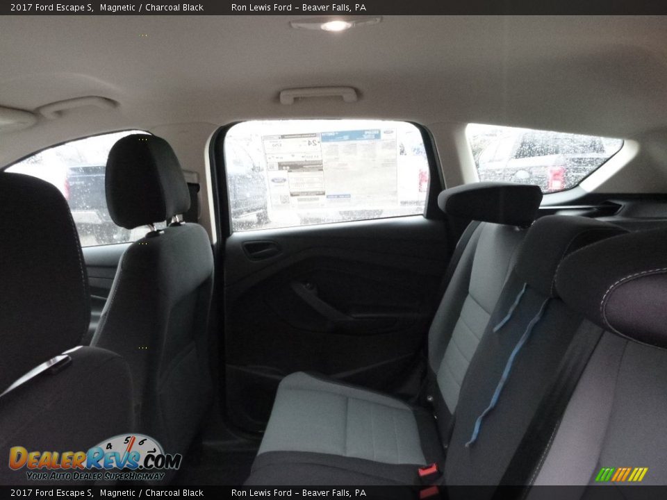 2017 Ford Escape S Magnetic / Charcoal Black Photo #13