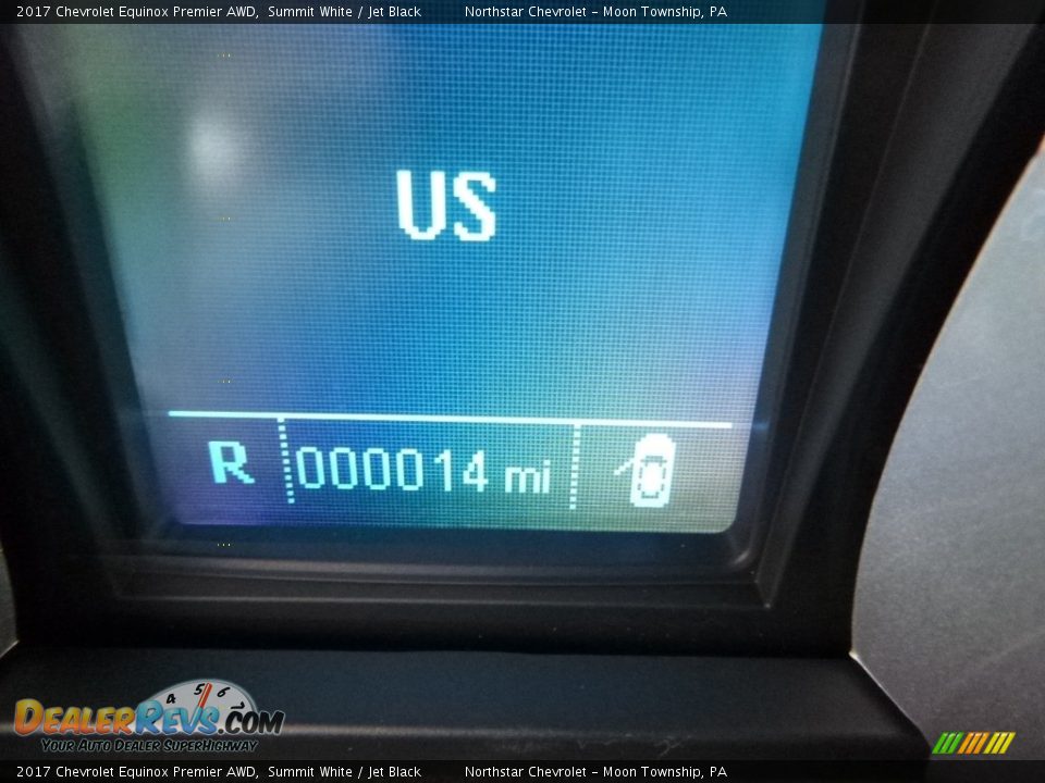 2017 Chevrolet Equinox Premier AWD Summit White / Jet Black Photo #20