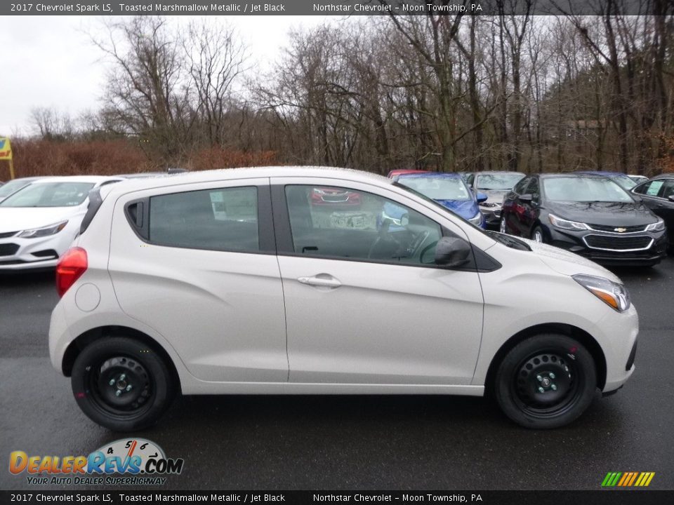 2017 Chevrolet Spark LS Toasted Marshmallow Metallic / Jet Black Photo #4