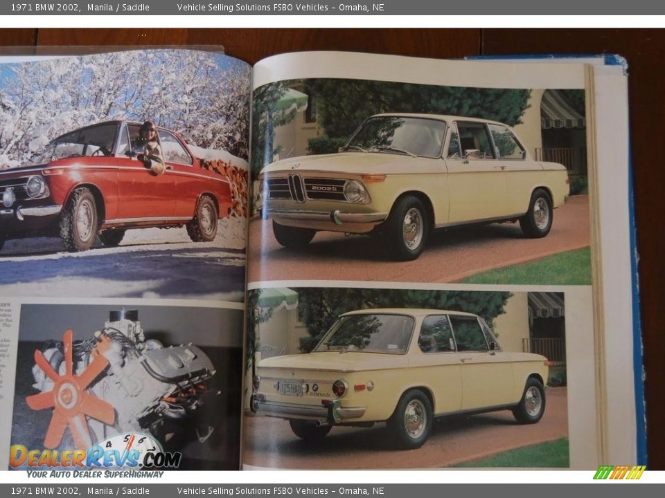 1971 BMW 2002 Manila / Saddle Photo #18