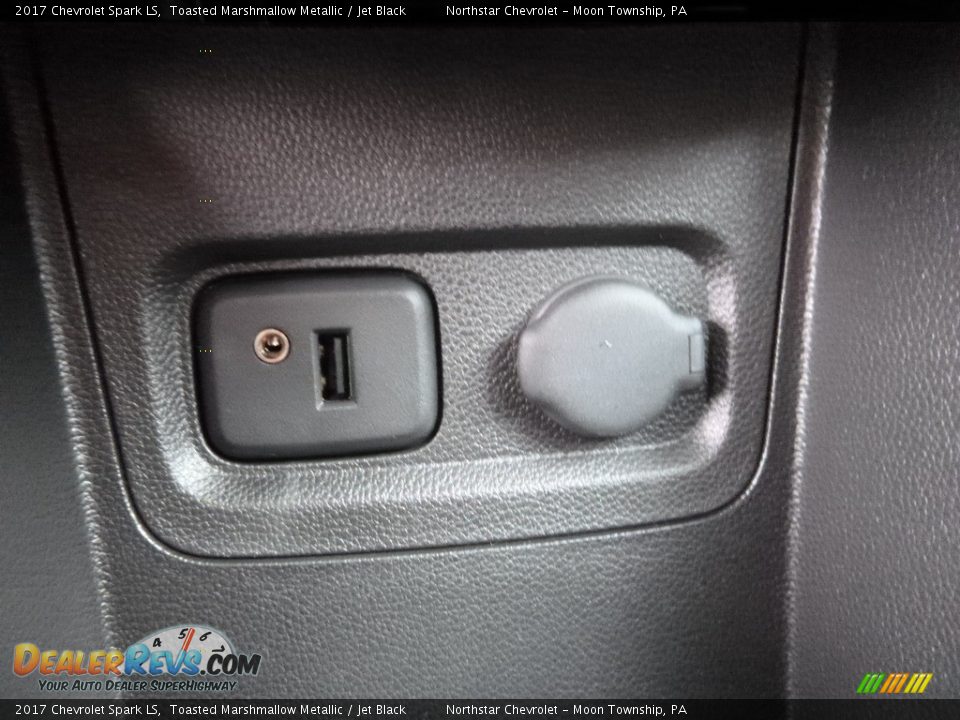 2017 Chevrolet Spark LS Toasted Marshmallow Metallic / Jet Black Photo #19