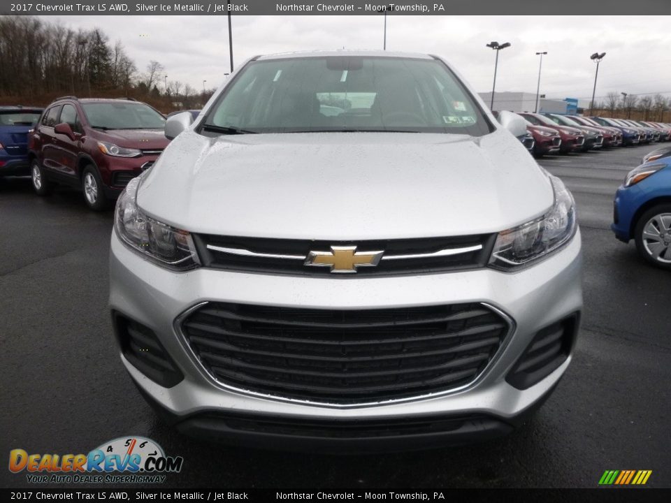 2017 Chevrolet Trax LS AWD Silver Ice Metallic / Jet Black Photo #2