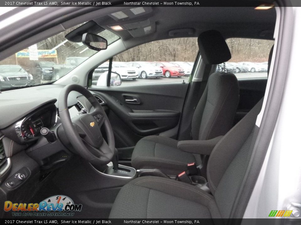 2017 Chevrolet Trax LS AWD Silver Ice Metallic / Jet Black Photo #11