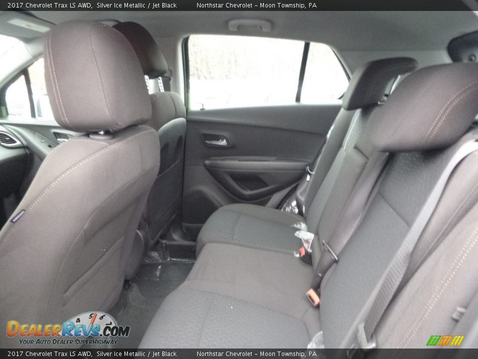 2017 Chevrolet Trax LS AWD Silver Ice Metallic / Jet Black Photo #12
