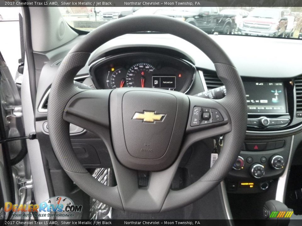 2017 Chevrolet Trax LS AWD Silver Ice Metallic / Jet Black Photo #17
