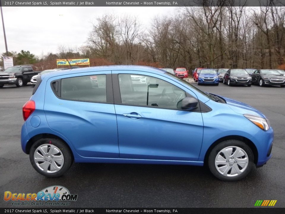2017 Chevrolet Spark LS Splash Metallic / Jet Black Photo #4