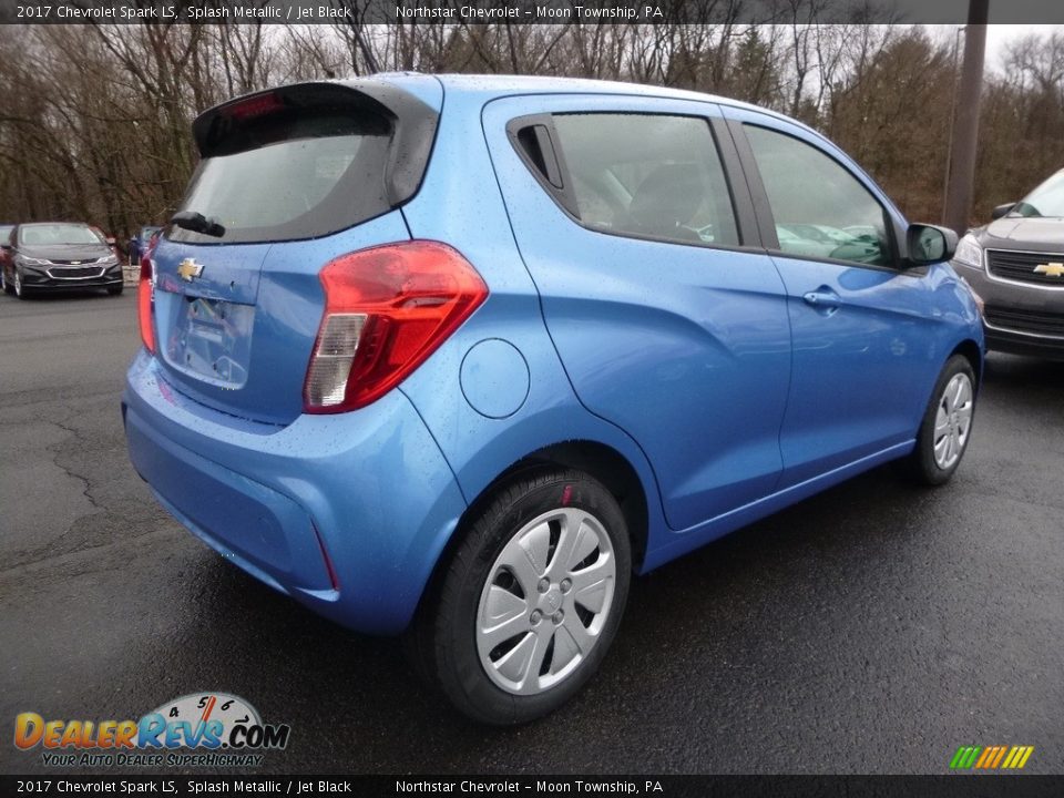 2017 Chevrolet Spark LS Splash Metallic / Jet Black Photo #6