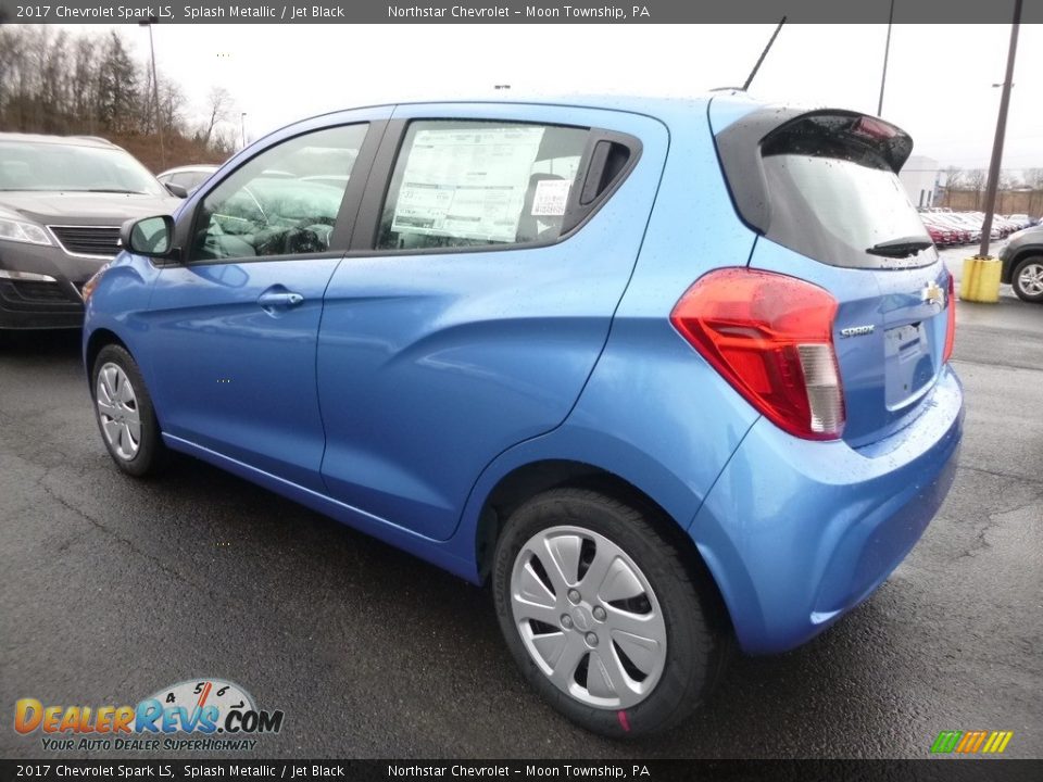 2017 Chevrolet Spark LS Splash Metallic / Jet Black Photo #9