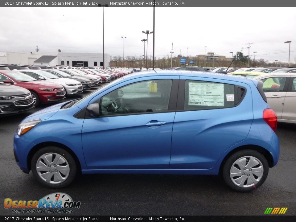 2017 Chevrolet Spark LS Splash Metallic / Jet Black Photo #10