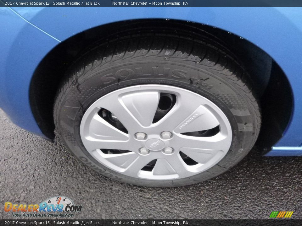2017 Chevrolet Spark LS Splash Metallic / Jet Black Photo #11