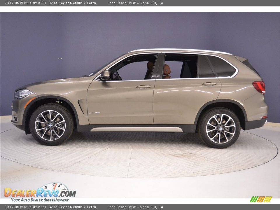 2017 BMW X5 sDrive35i Atlas Cedar Metallic / Terra Photo #3