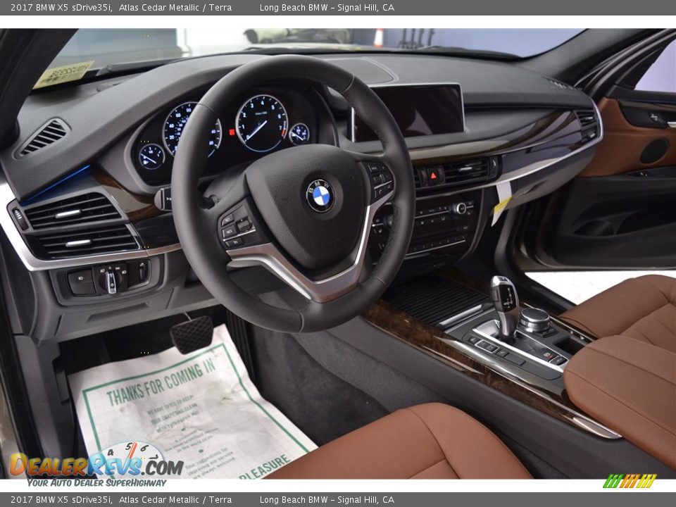 2017 BMW X5 sDrive35i Atlas Cedar Metallic / Terra Photo #7