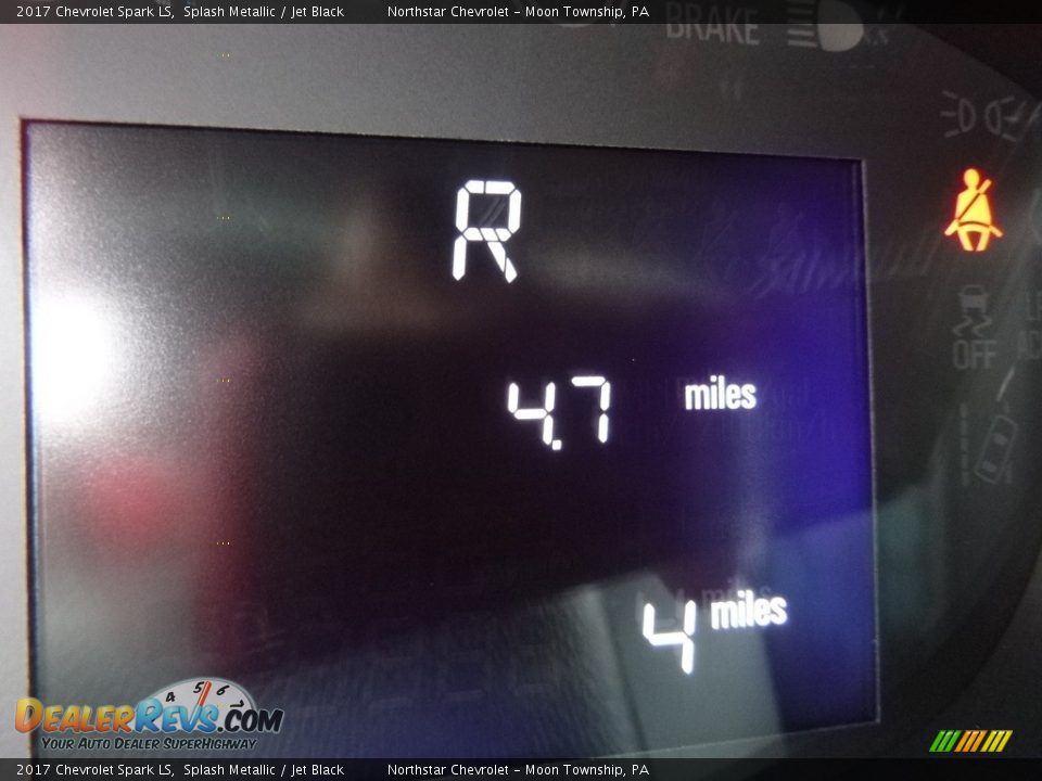 2017 Chevrolet Spark LS Splash Metallic / Jet Black Photo #20