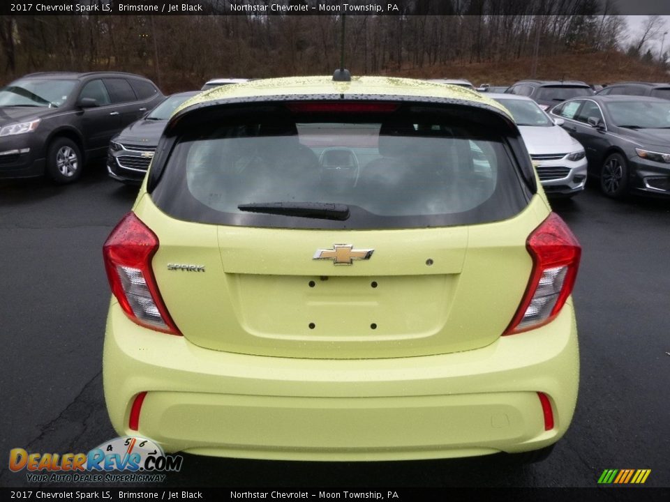 2017 Chevrolet Spark LS Brimstone / Jet Black Photo #7