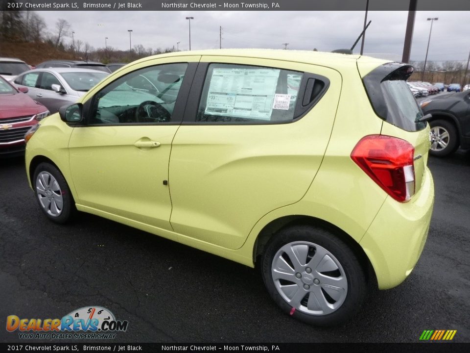 2017 Chevrolet Spark LS Brimstone / Jet Black Photo #9