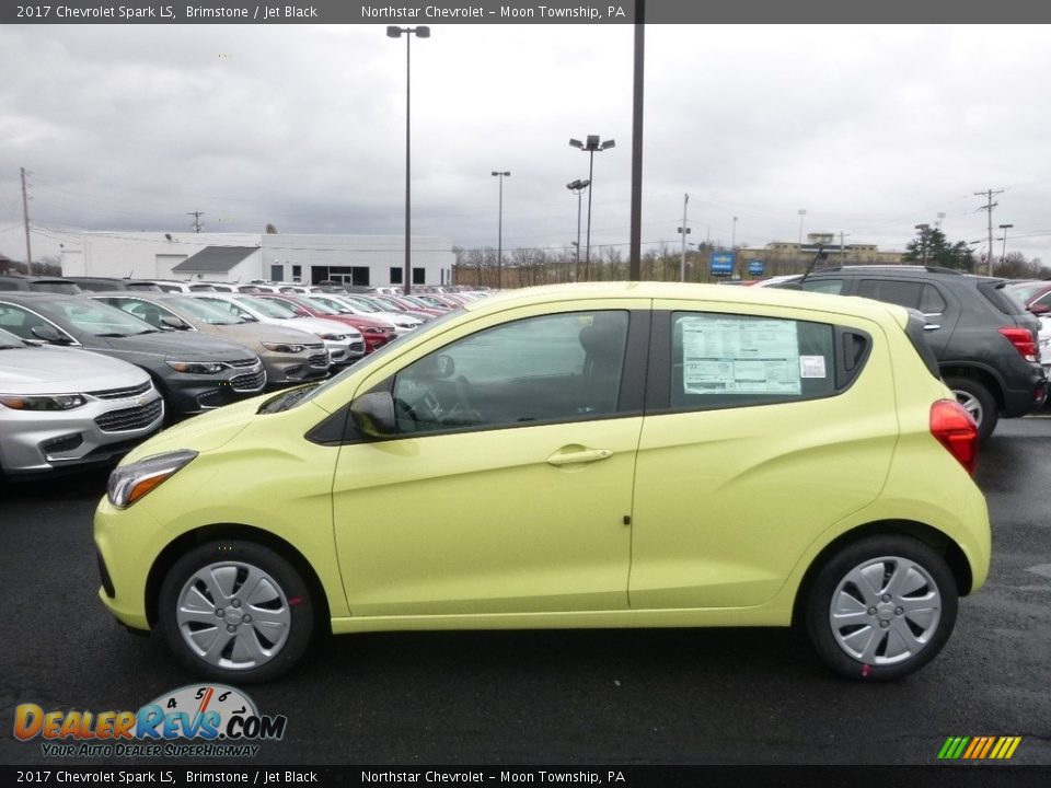 2017 Chevrolet Spark LS Brimstone / Jet Black Photo #10