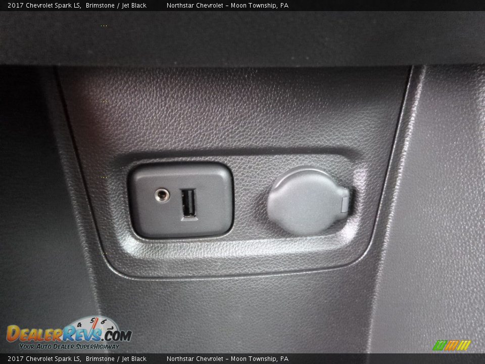 2017 Chevrolet Spark LS Brimstone / Jet Black Photo #18
