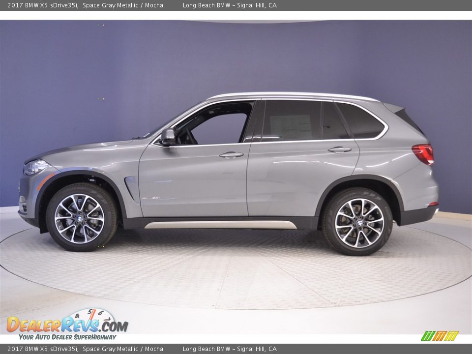 2017 BMW X5 sDrive35i Space Gray Metallic / Mocha Photo #3