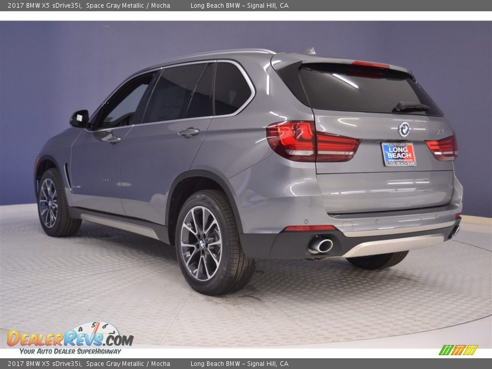 2017 BMW X5 sDrive35i Space Gray Metallic / Mocha Photo #4