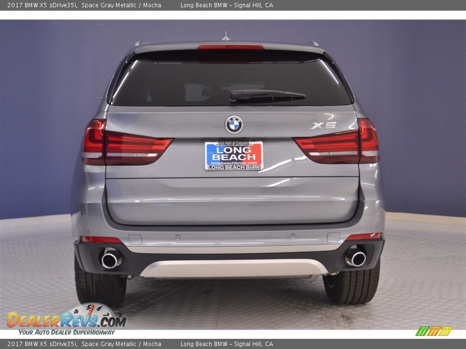 2017 BMW X5 sDrive35i Space Gray Metallic / Mocha Photo #5