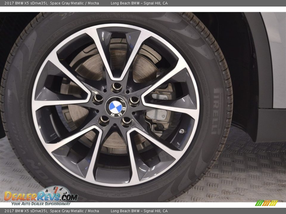 2017 BMW X5 sDrive35i Space Gray Metallic / Mocha Photo #6