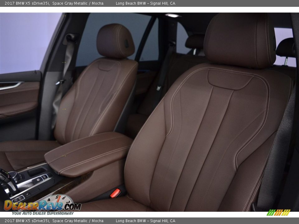 2017 BMW X5 sDrive35i Space Gray Metallic / Mocha Photo #8