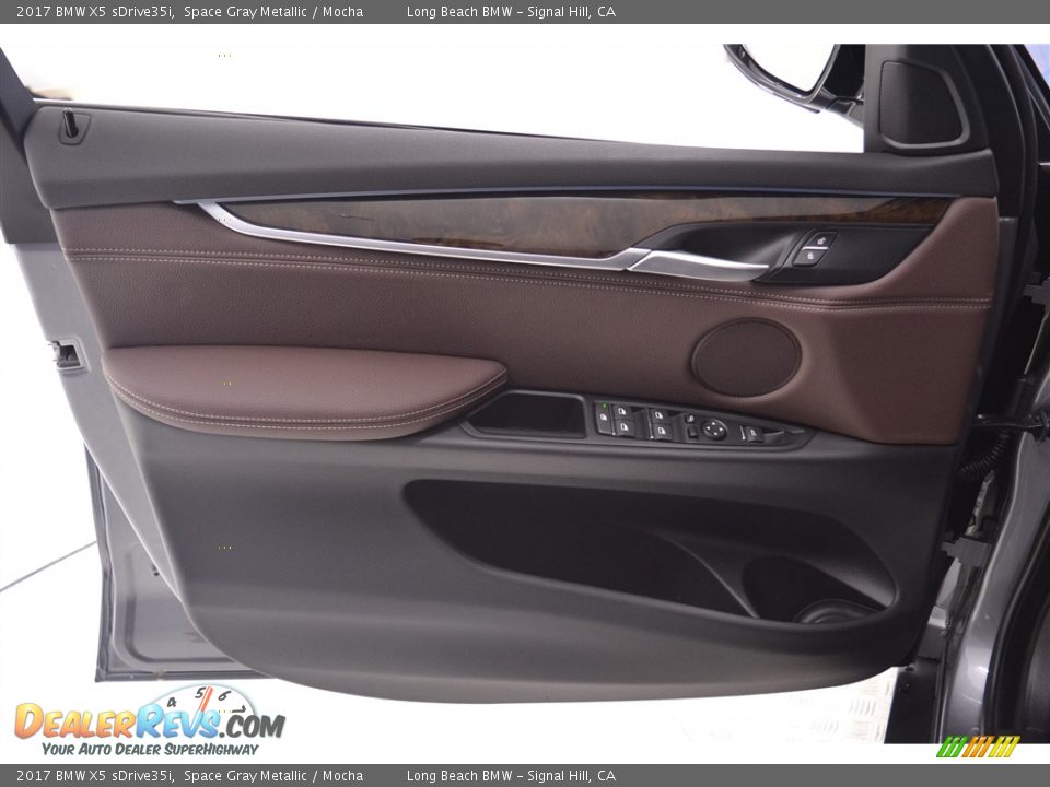 2017 BMW X5 sDrive35i Space Gray Metallic / Mocha Photo #11