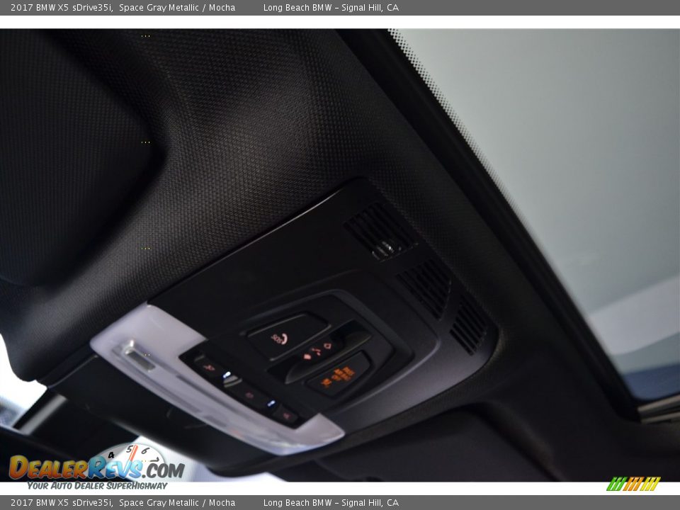 2017 BMW X5 sDrive35i Space Gray Metallic / Mocha Photo #13