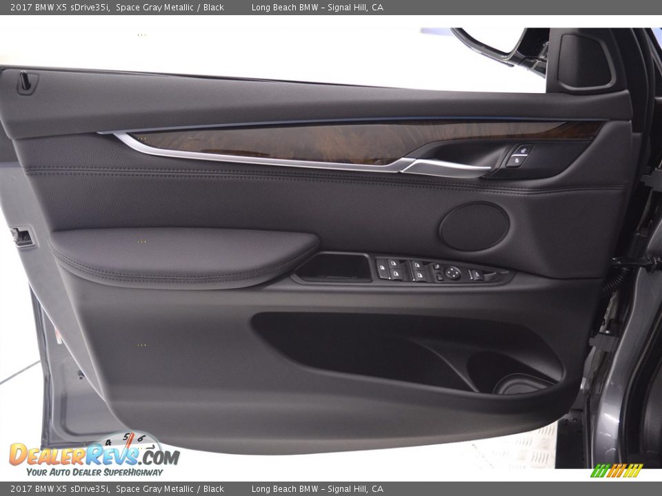 2017 BMW X5 sDrive35i Space Gray Metallic / Black Photo #11
