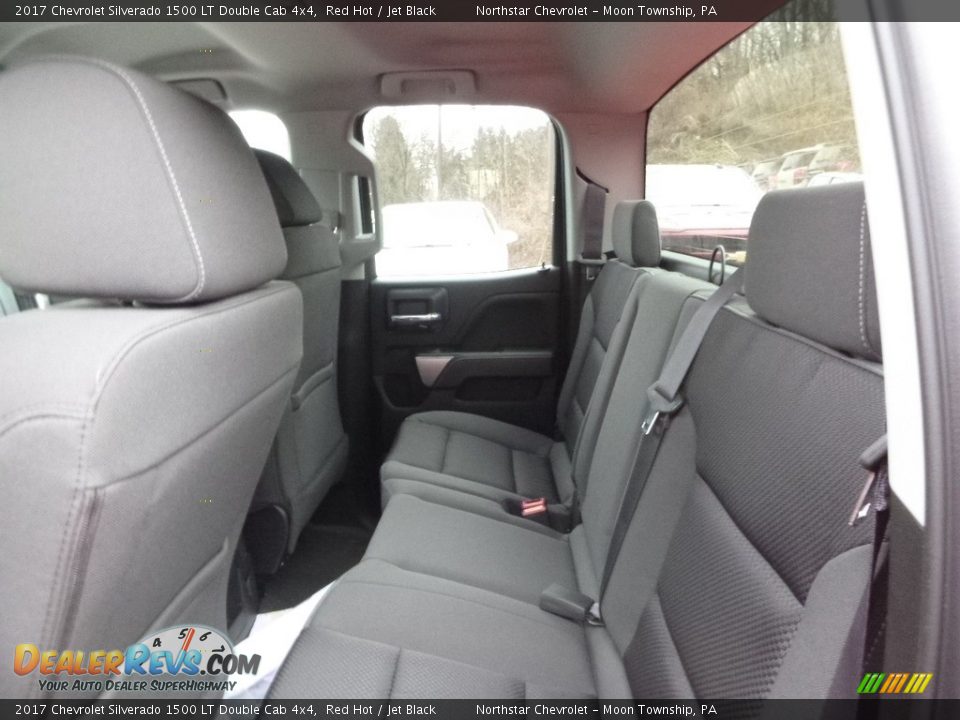 2017 Chevrolet Silverado 1500 LT Double Cab 4x4 Red Hot / Jet Black Photo #11