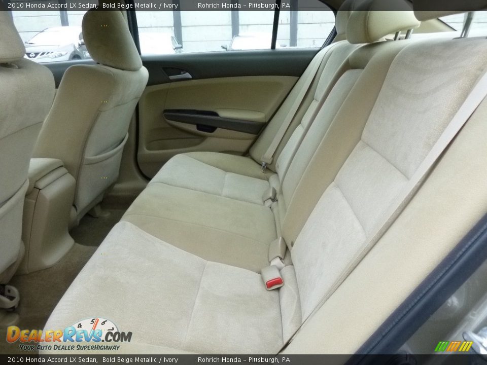 2010 Honda Accord LX Sedan Bold Beige Metallic / Ivory Photo #7