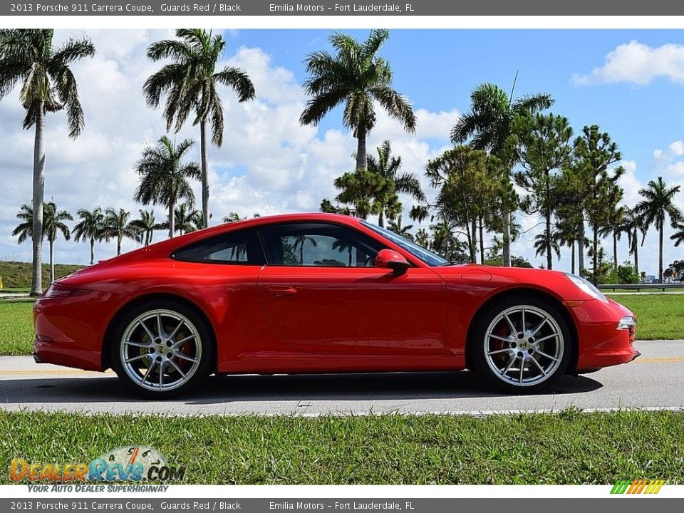 2013 Porsche 911 Carrera Coupe Guards Red / Black Photo #3