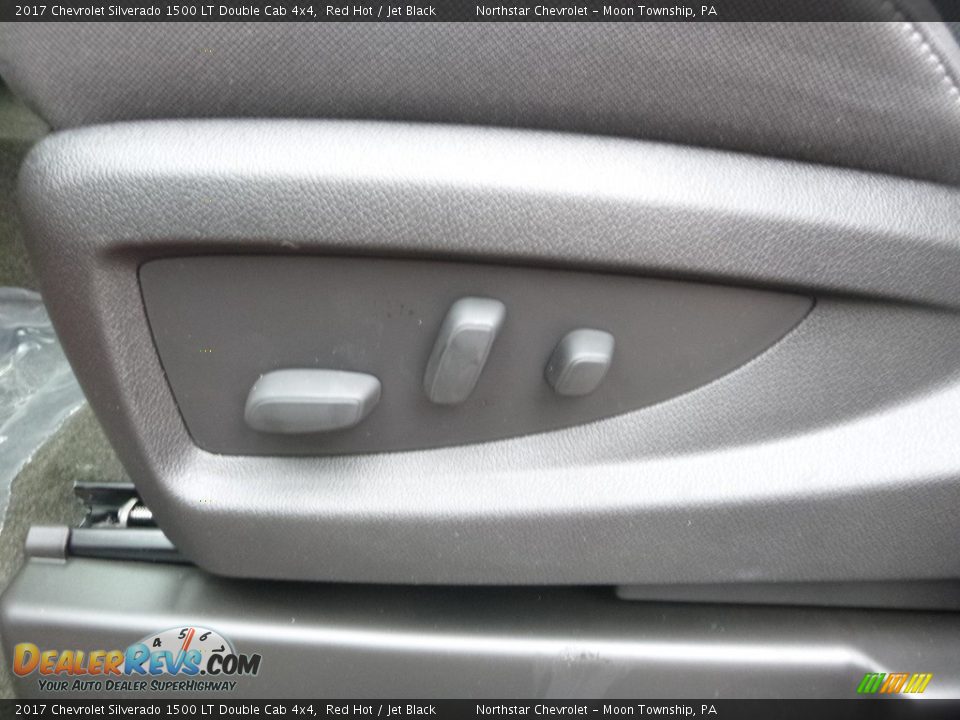 2017 Chevrolet Silverado 1500 LT Double Cab 4x4 Red Hot / Jet Black Photo #15
