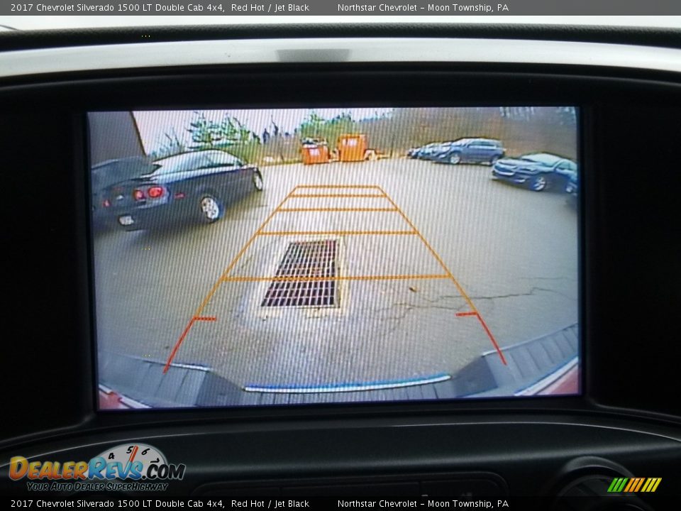 2017 Chevrolet Silverado 1500 LT Double Cab 4x4 Red Hot / Jet Black Photo #19