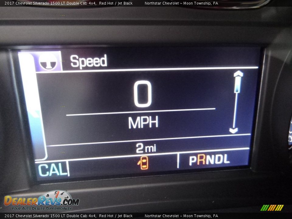2017 Chevrolet Silverado 1500 LT Double Cab 4x4 Red Hot / Jet Black Photo #20