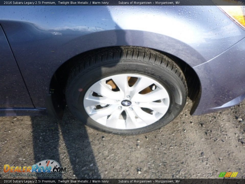 2016 Subaru Legacy 2.5i Premium Twilight Blue Metallic / Warm Ivory Photo #2