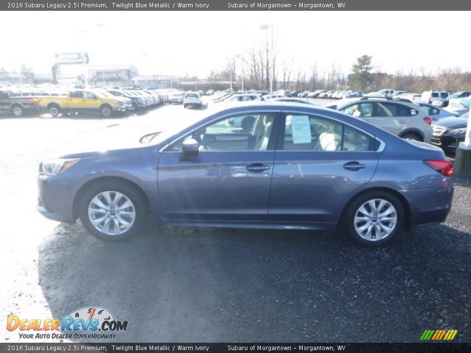 2016 Subaru Legacy 2.5i Premium Twilight Blue Metallic / Warm Ivory Photo #10