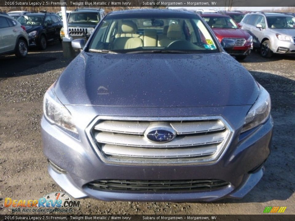 2016 Subaru Legacy 2.5i Premium Twilight Blue Metallic / Warm Ivory Photo #12
