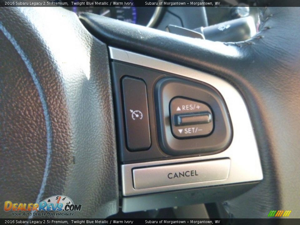 2016 Subaru Legacy 2.5i Premium Twilight Blue Metallic / Warm Ivory Photo #21