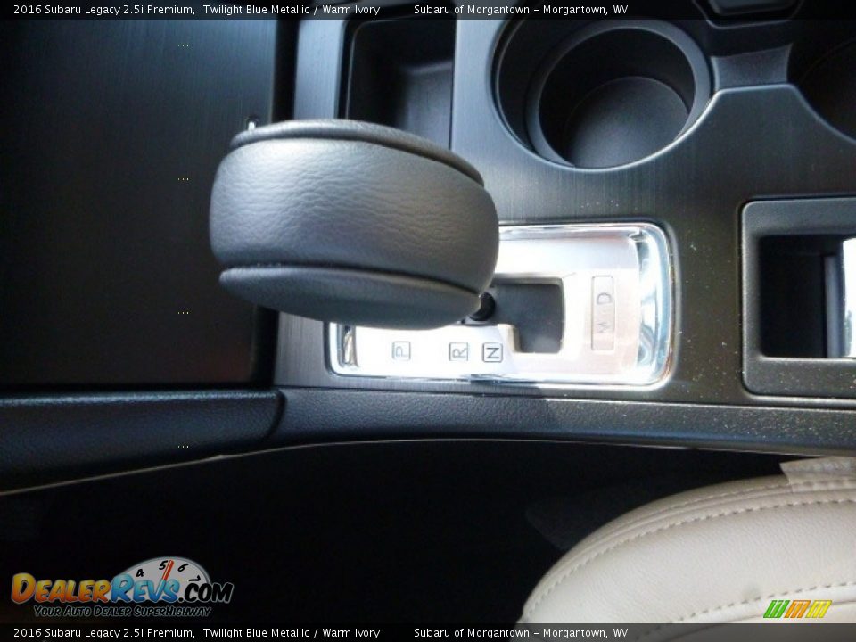 2016 Subaru Legacy 2.5i Premium Twilight Blue Metallic / Warm Ivory Photo #23