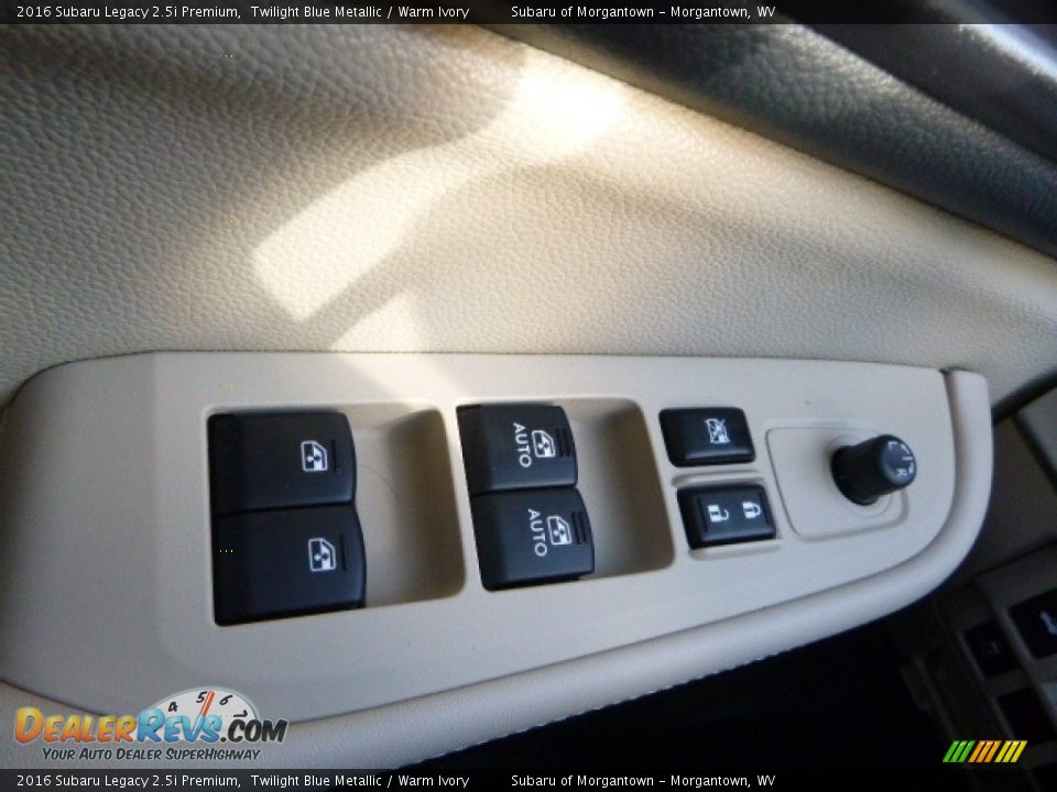 2016 Subaru Legacy 2.5i Premium Twilight Blue Metallic / Warm Ivory Photo #25