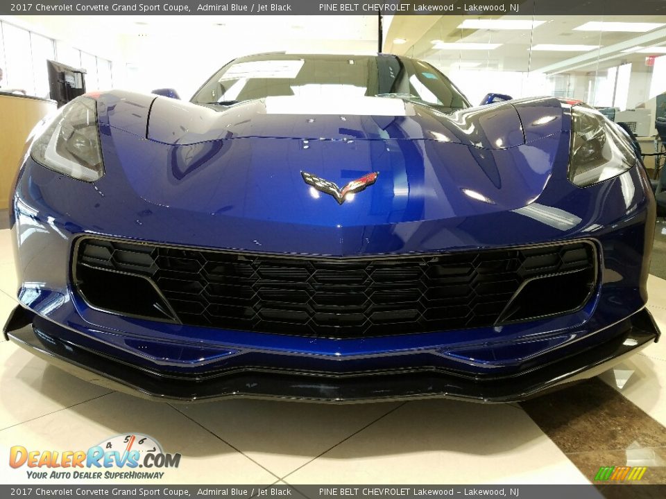 2017 Chevrolet Corvette Grand Sport Coupe Admiral Blue / Jet Black Photo #2