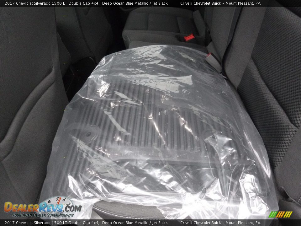 2017 Chevrolet Silverado 1500 LT Double Cab 4x4 Deep Ocean Blue Metallic / Jet Black Photo #18