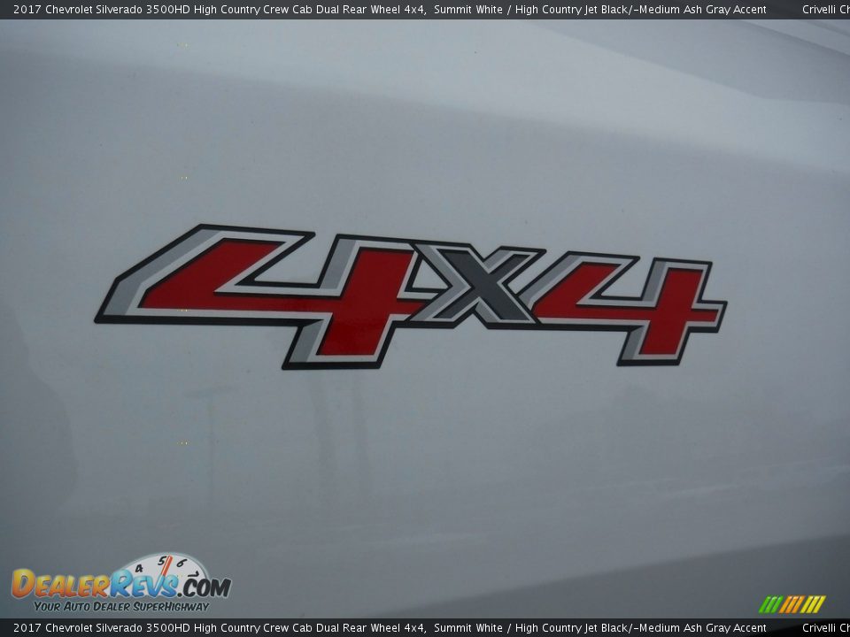 2017 Chevrolet Silverado 3500HD High Country Crew Cab Dual Rear Wheel 4x4 Logo Photo #7
